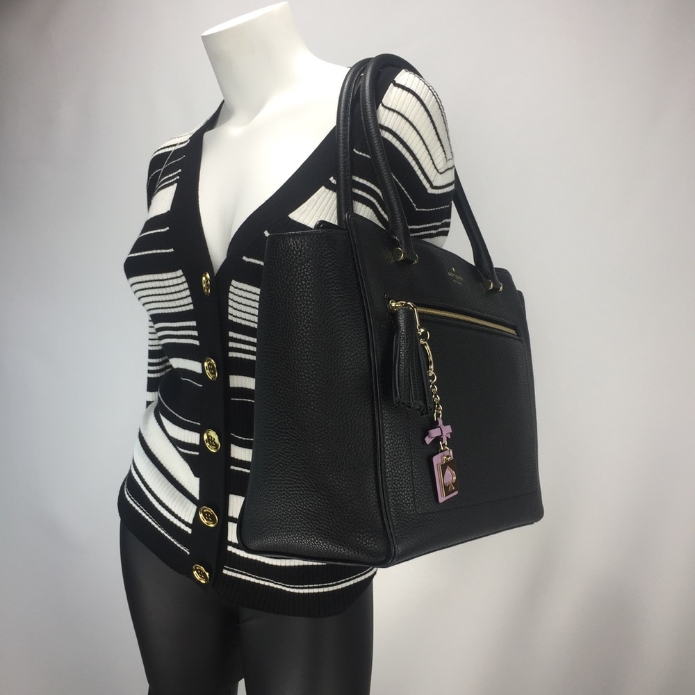 XL KATE SPADE ♠️ "Allyn" Leather Shoulder Bag! - Picture 7 of 7